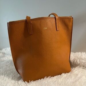 Mark & Graham Caramel Leather Accessory